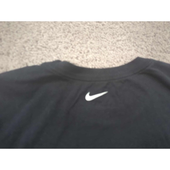 The Nike Tee T Shirt Mens Large Black Swoosh Saturn Athletic Casual - Picture 6 of 7